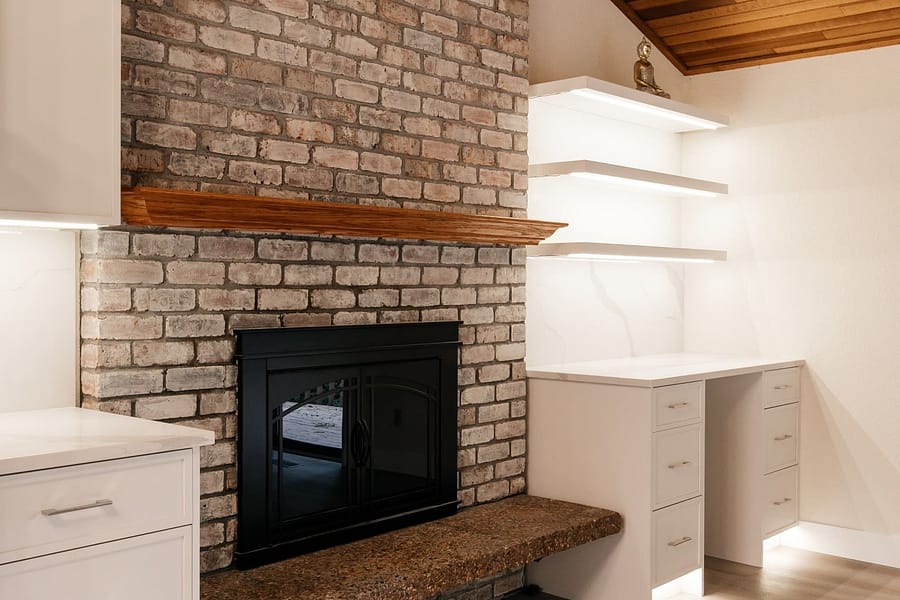 fireplace remodel
